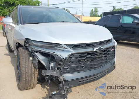 2022 Chevrolet Blazer Awd Rs из США, поврежденный, VIN 3GNKBKRS8NS134765